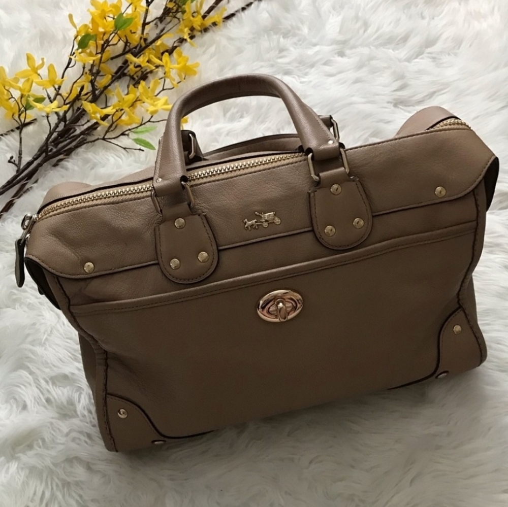 Authentic Coach Rhyder Satchel Purse Bag